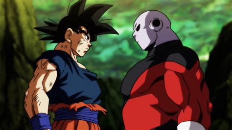 Ilustración del combate entre Goku y Jiren