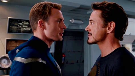 Tony Stark y Steve Rogers