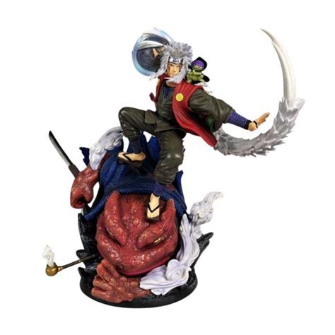 Figura articulada de Jiraiya en pose de combate