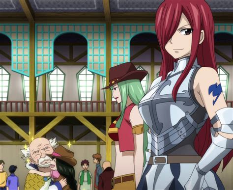 Erza confrontando a Bisca (Moulin Rouge)