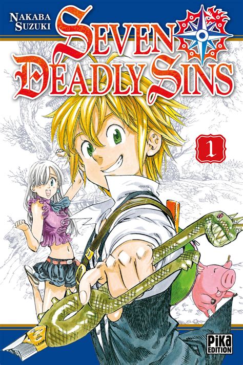 Portadas de los volúmenes de manga de The Seven Deadly Sins