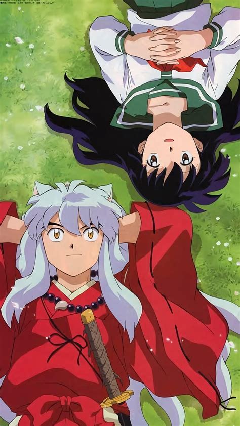 Ilustración de Inuyasha y Kagome