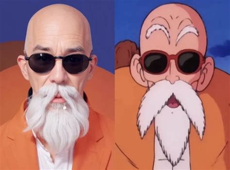 Maestro Roshi cayendo al inodoro