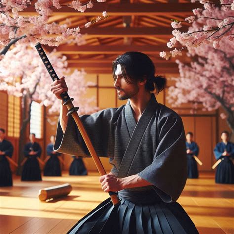Practicantes de Kenjutsu con bokken