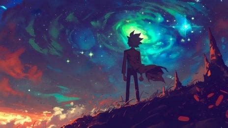 Rick y Morty en el universo de Ataque a los Titanes