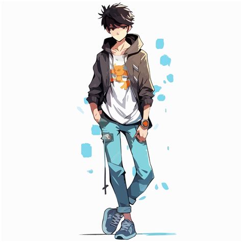 Diseño de personajes de anime estilo yaoi