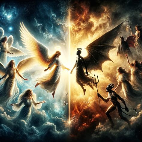 Mundo de Vestria con ángeles y demonios