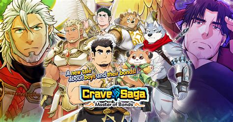 Diversos personajes masculinos de Crave Saga X