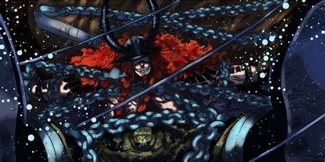 Gunko atacando a Loki en One Piece