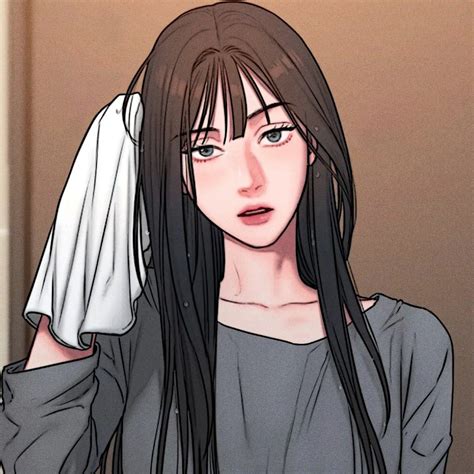 Ilustración de personajes de manhwa yuri interactuando