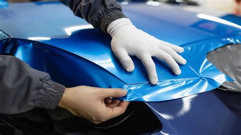 Instalación de vinilo para coche