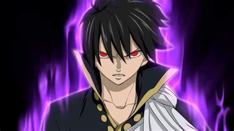 Zeref utilizando Magia Negra
