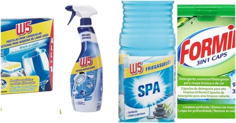 Productos de limpieza Lidl