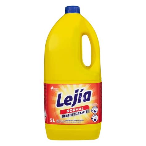 Composición química de la lejía y su acción desinfectante