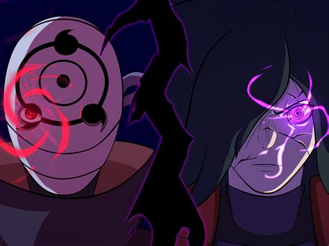 Madara Uchiha encontrando a Obito Uchiha herido