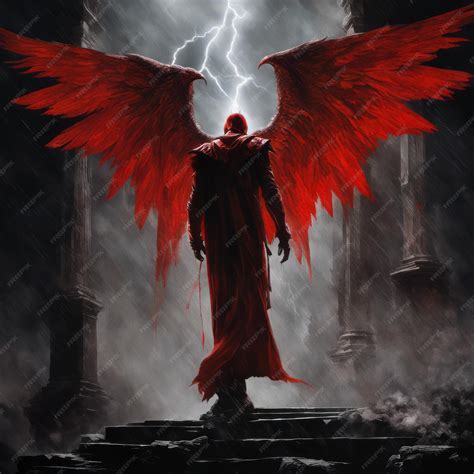 Ilustración de un Señor del Fuego con atributos demoníacos