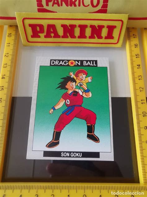 Ilustración de cromos de Ediciones Este de Dragon Ball
