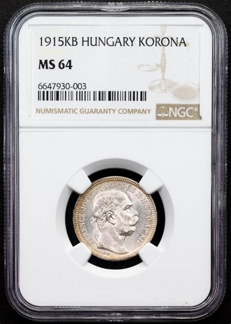 Moneda de 1 Corona de Francisco José I (1916)