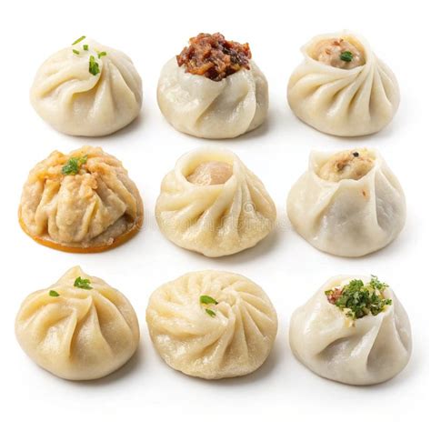 Variedad de dumplings en Little Dragon