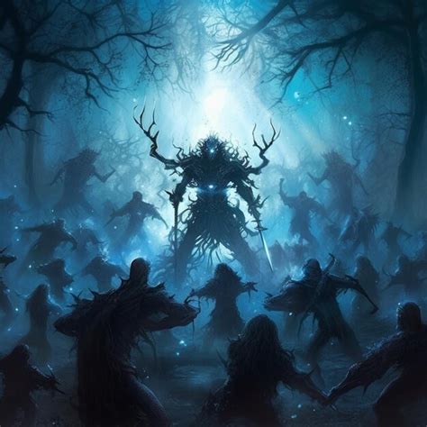 Ilustración del Bosque de la Muerte