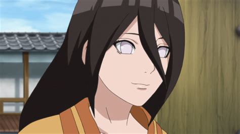 Abuelo Hyūga explicando la situación a Hanabi