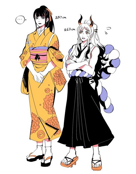 Yamato y Okiku preparándose para entrar a los baños