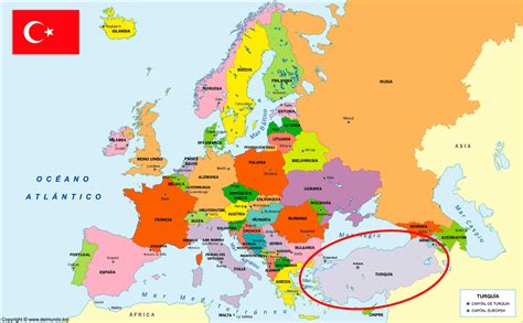 Mapa que muestra puntos de recarga de ininal en Turquía.
