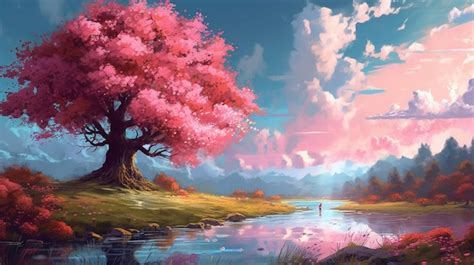 Un paisaje de Outertale con un árbol y un columpio bajo un cielo estrellado