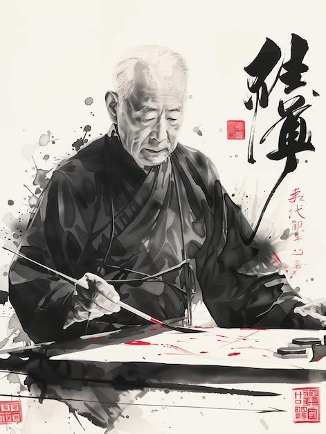 Sai pintando con su tinta