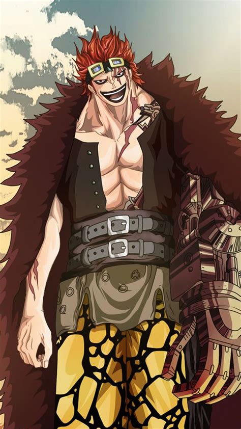 Eustass Kid usando su Fruta del Diablo