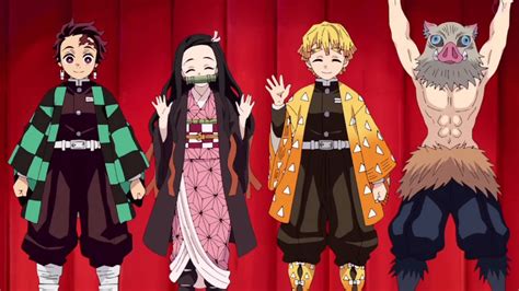Personajes de Kimetsu no Yaiba con sus trajes icónicos