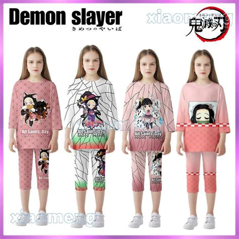 Ropa infantil temática de Demon Slayer
