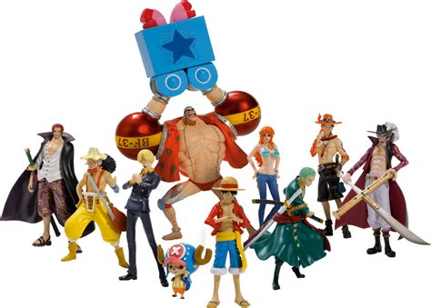 Figuras de personajes de One Piece
