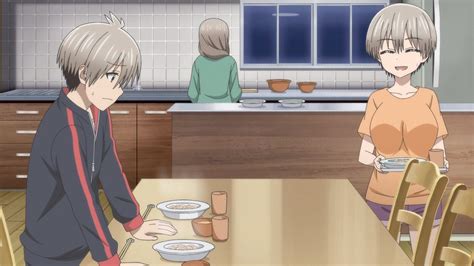 Tsuki Uzaki con su hija Hana